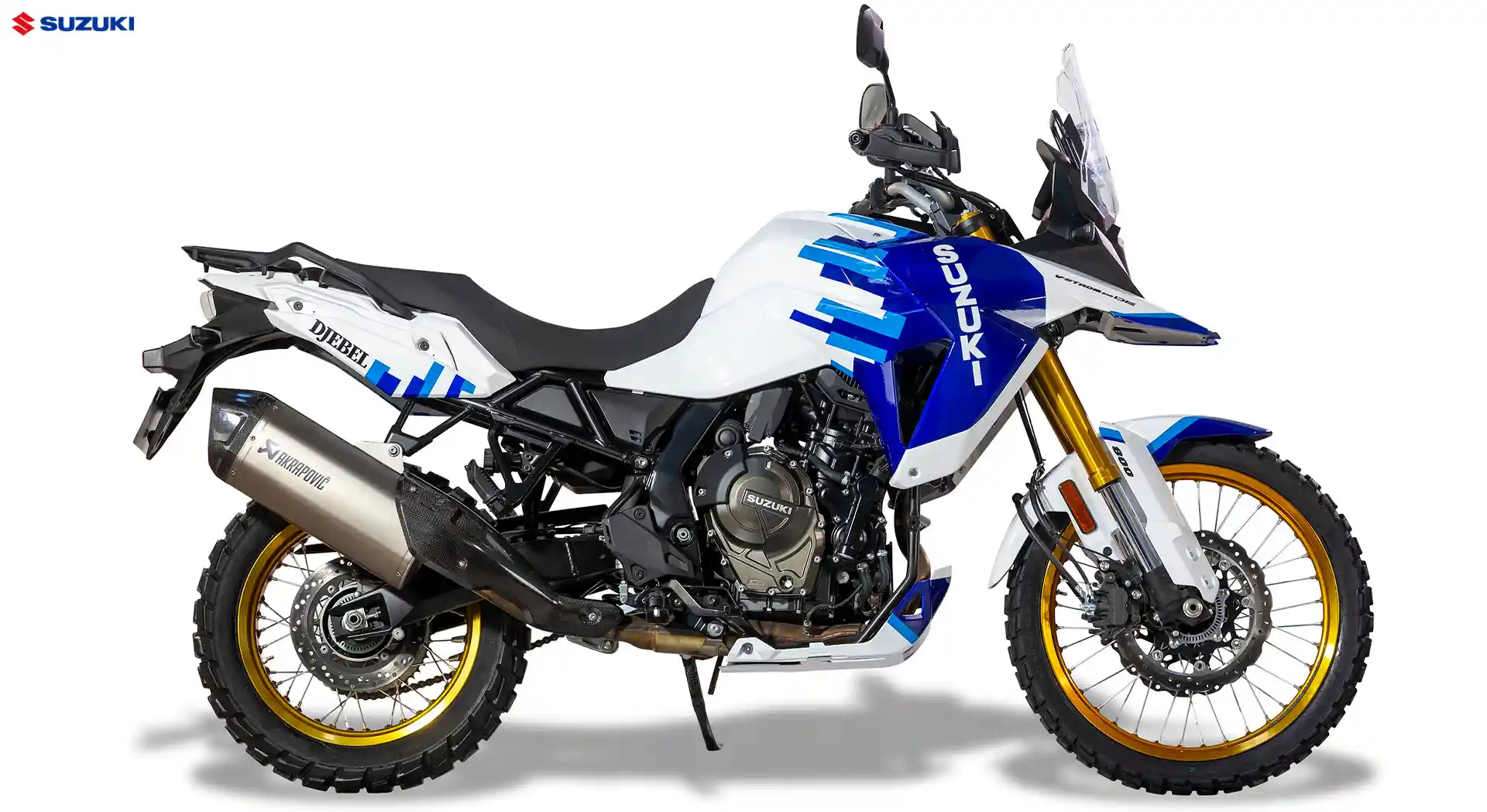 Suzuki Merilis V-Strom 800DE Djebel dengan Livery Reli Lawas, Harganya Rp 238 Jutaan