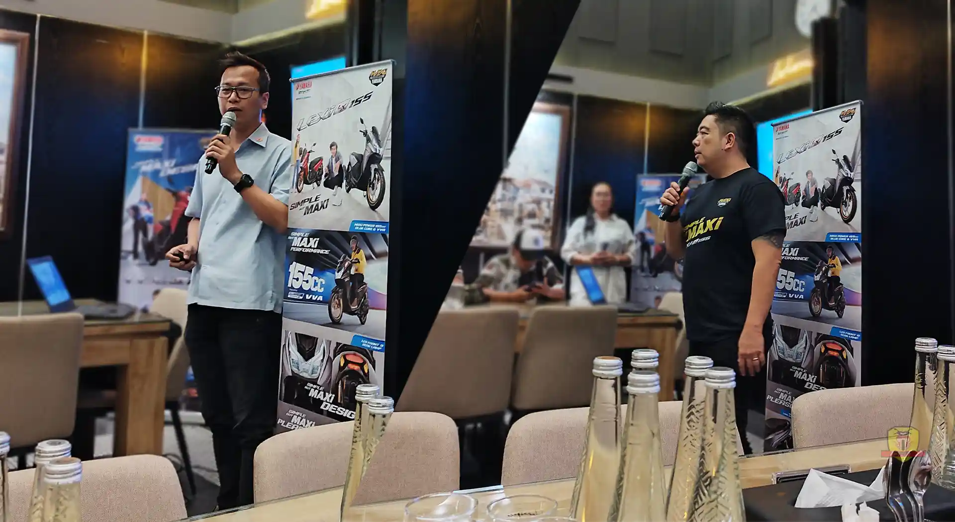 Acara Press Conference Yamaha Lexi Lx 155 Di Malang