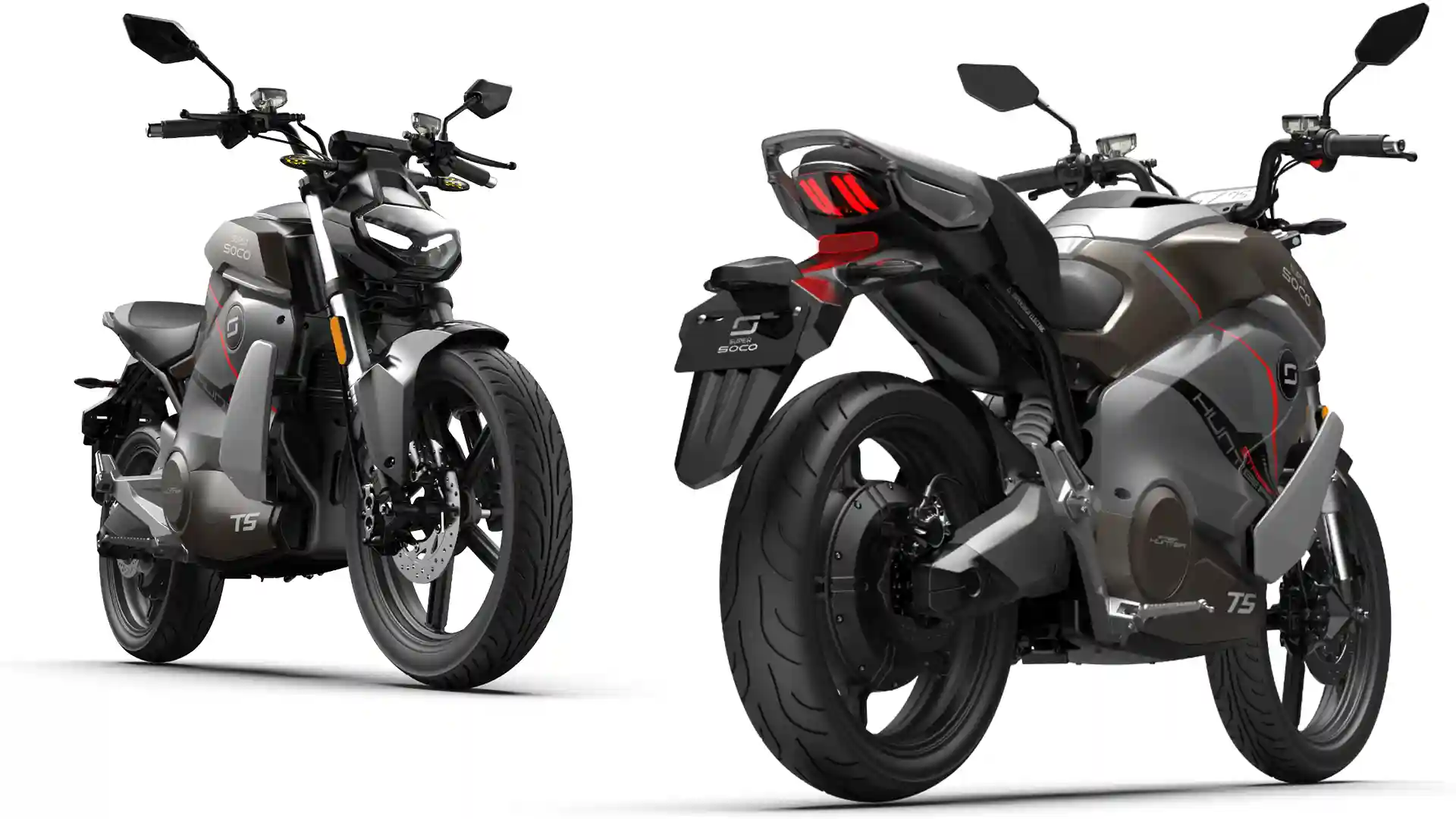 VMoto Luncurkan TS Street Hunter yang Bergaya Motor Listrik Naked