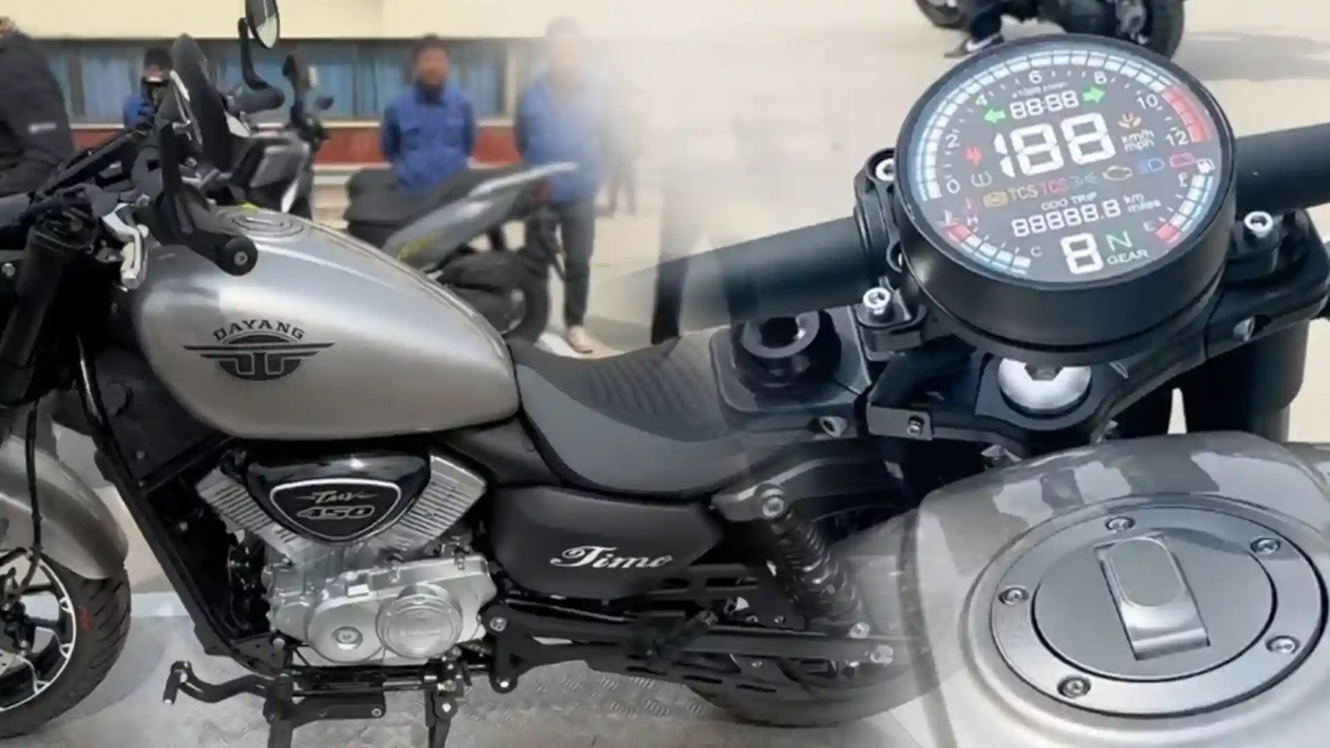 Tiru Gaya Motor Cruiser Amerika, Dayang TMV 450 Timo Resmi Dikenalkan