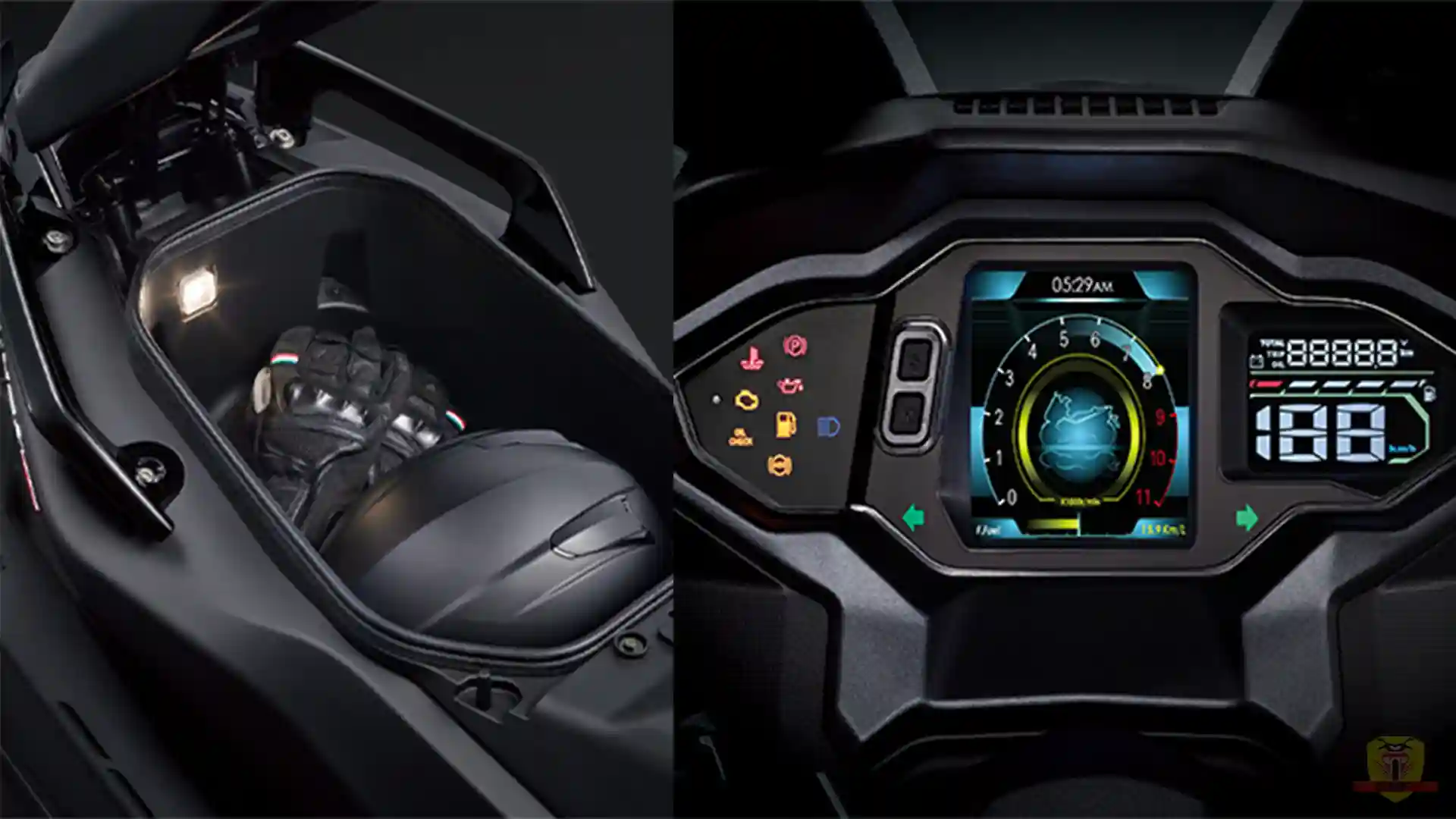 Skutik Bongsor SYM Maxsym TL508 Meluncur dengan Mesin yang Lebih Besar