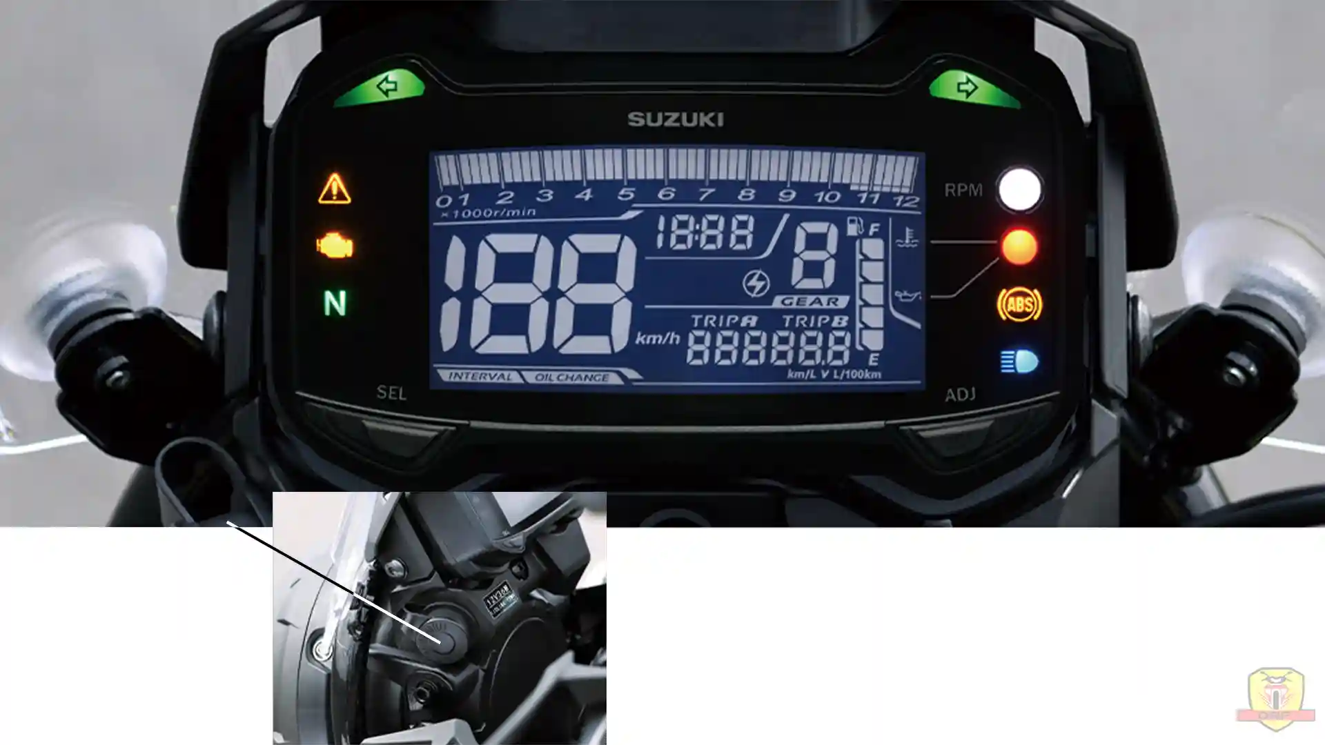 Rp 70 Jutaan, Suzuki V-Strom 250 Meluncur dengan Pilihan Warna Baru