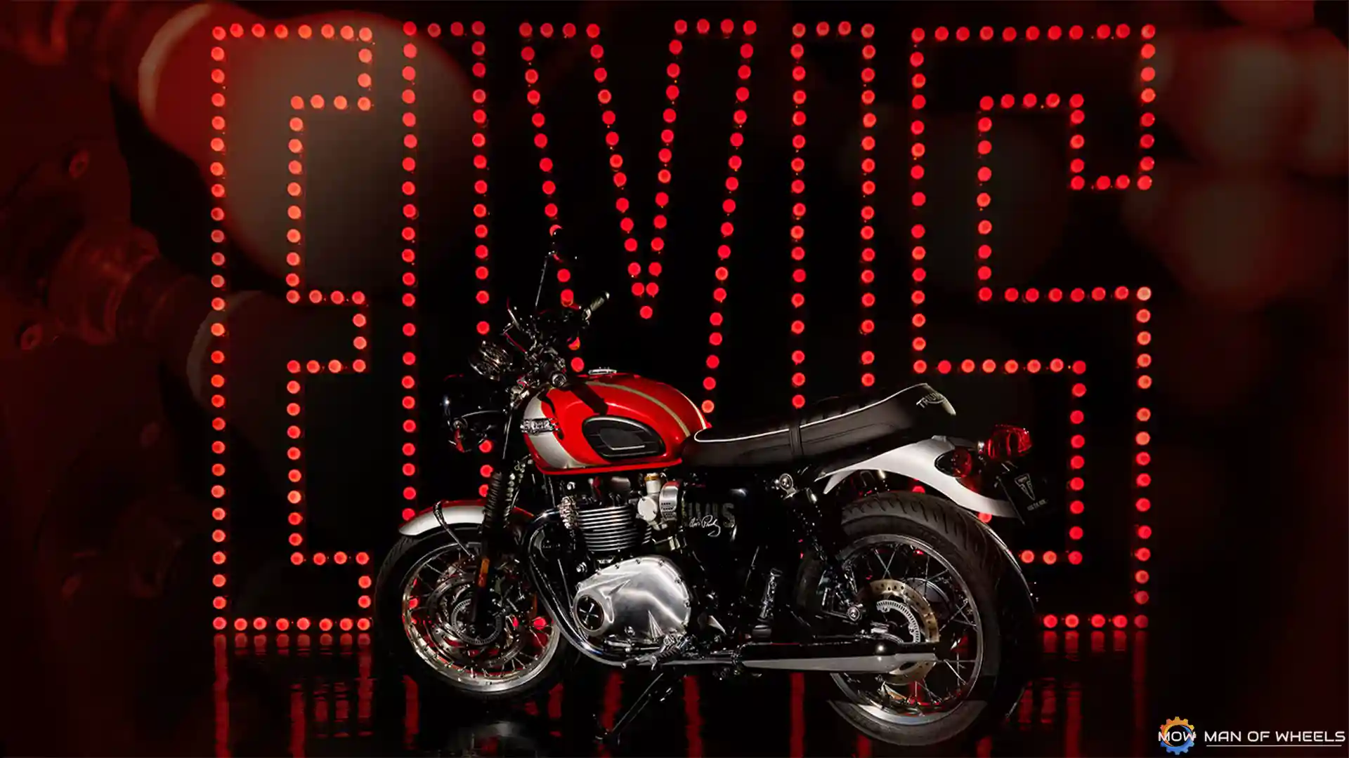 Untuk Penghormatan "The King of Rock & Roll", Triumph Bonneville T120 Elvis Presley Edition