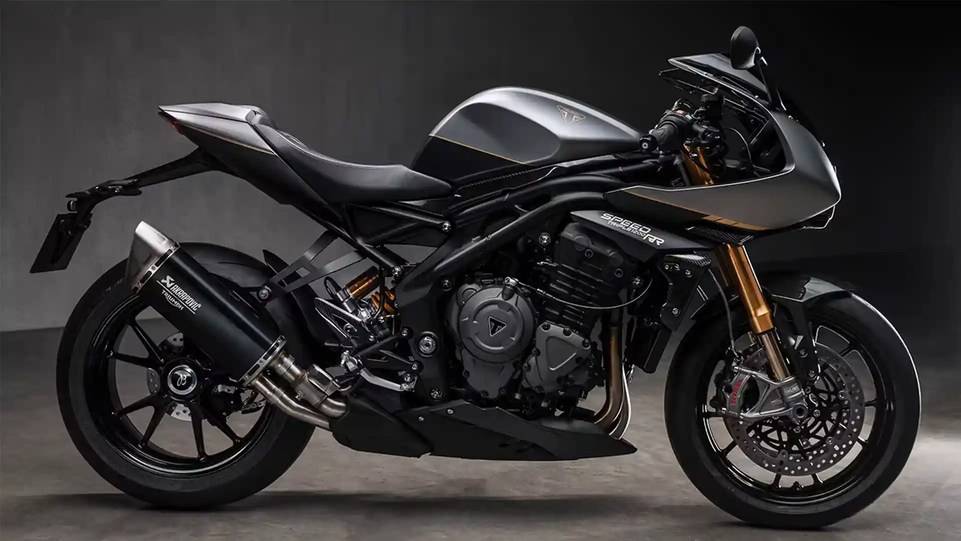 Kolaborasi dengan Jam Tangan Mewah, Triumph Rilis Speed ​​​​​​Triple 1200 RR Breitling Edition