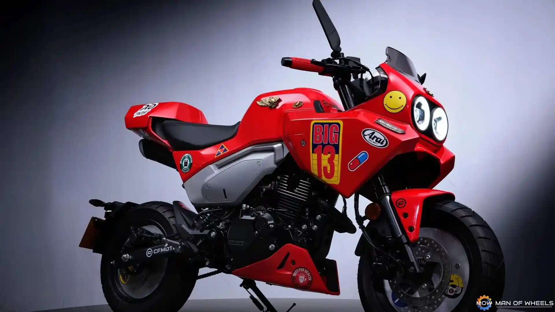 Terinspirasi dari Anime, CFMoto Luncurkan Papio SS Akira Edition