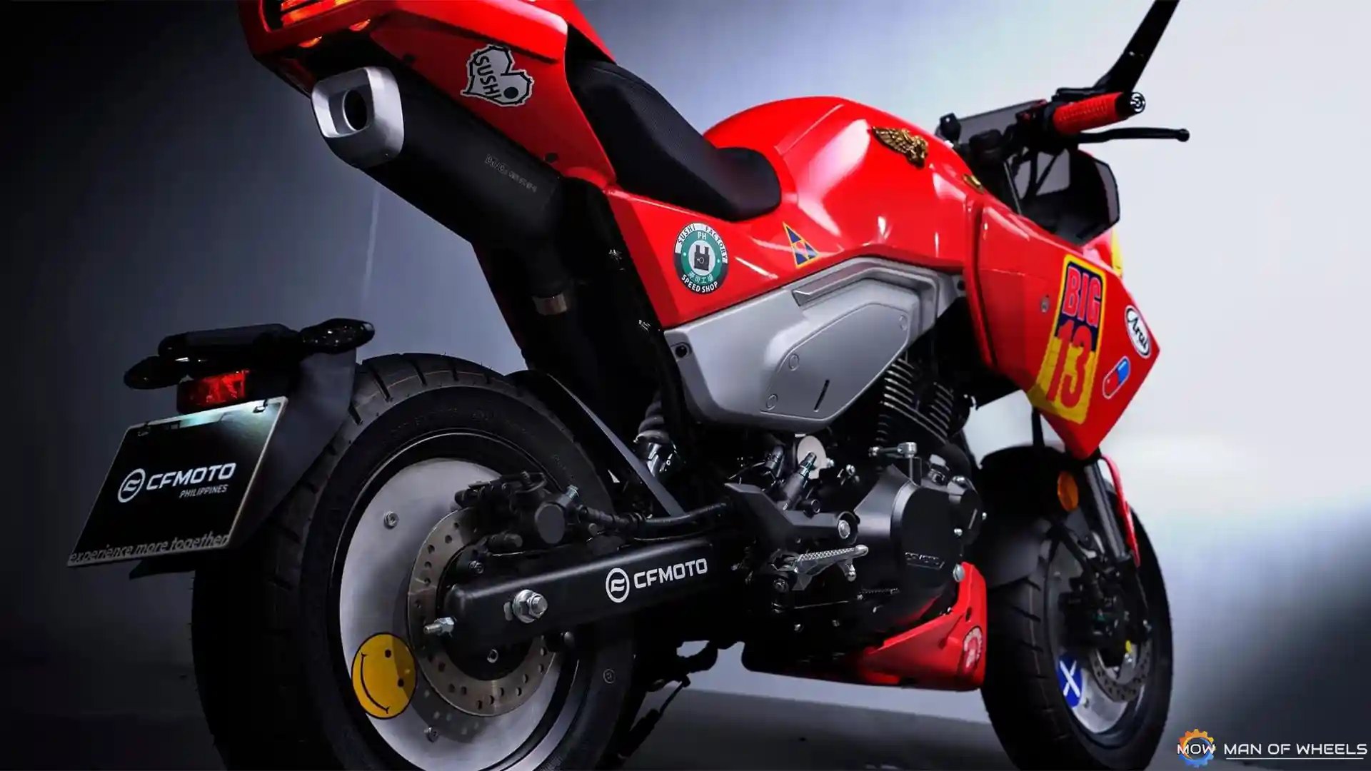 Terinspirasi dari Anime, CFMoto Luncurkan Papio SS Akira Edition