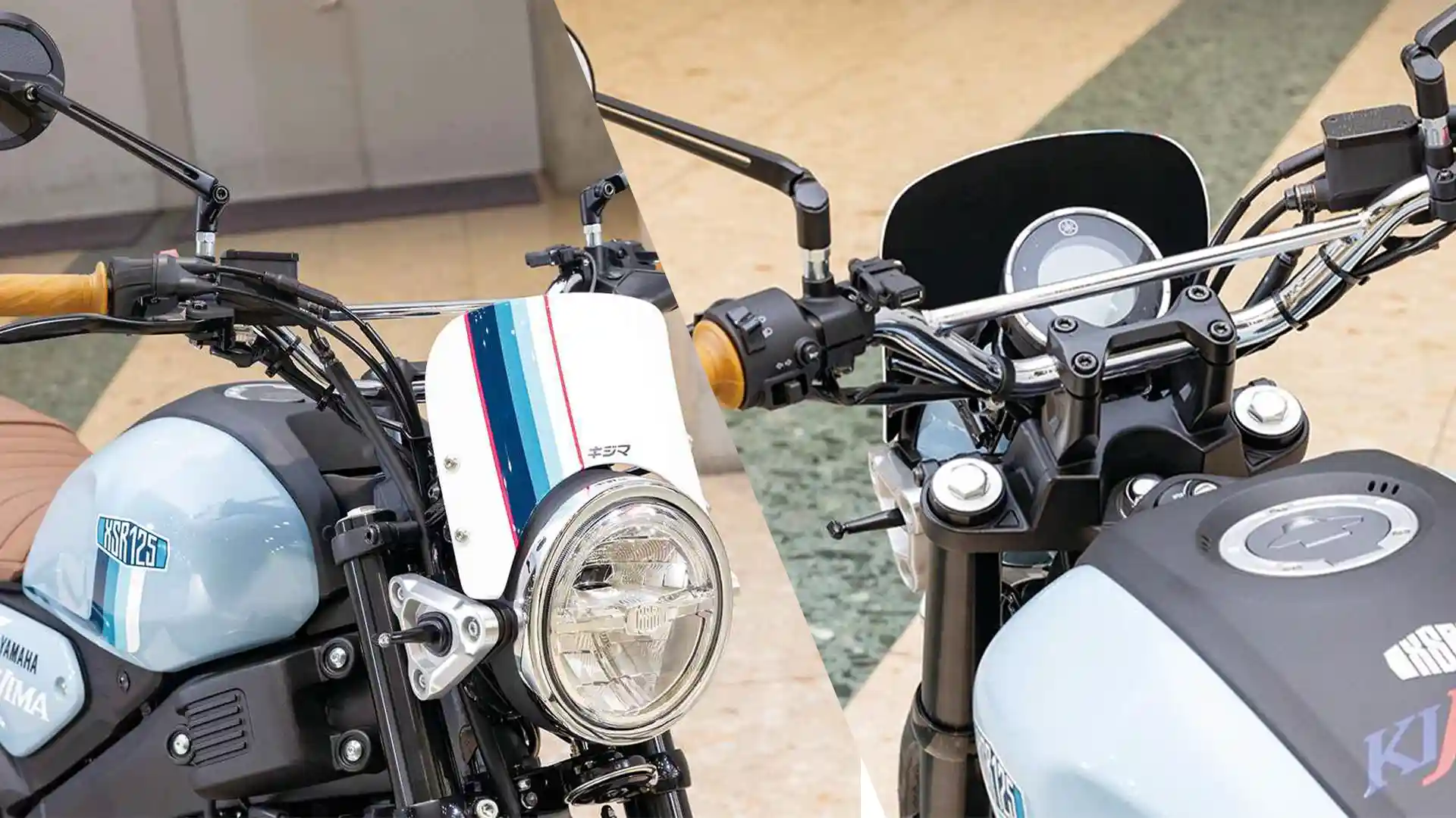 Pakai Part Kijima, Yamaha XSR 125 Dimodif Jadi Ala Street Tracker!