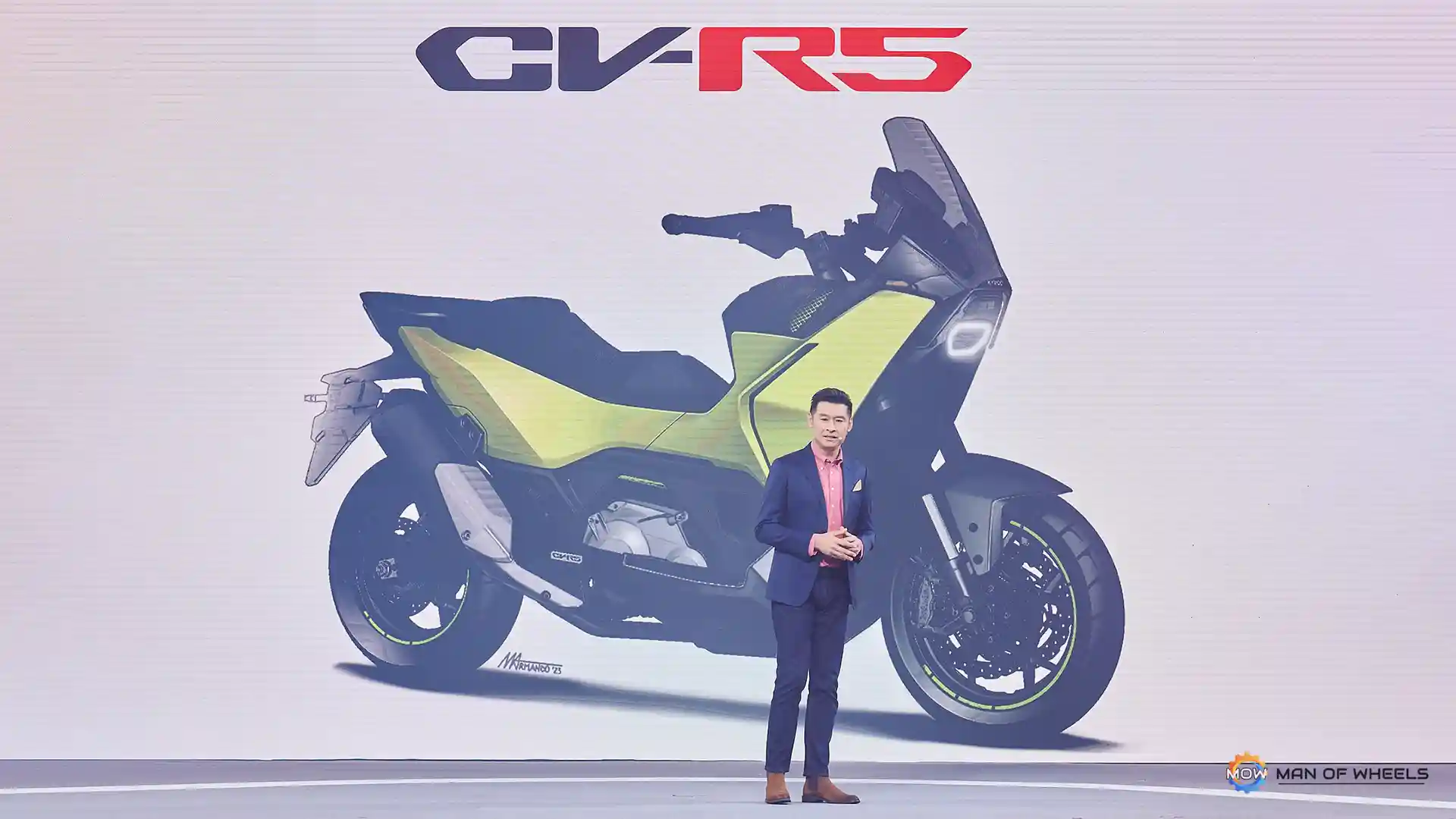 Bentuknya Kayak Skutik Tapi Bukan? Kymco Kenalkan Produk Baru CV-R5