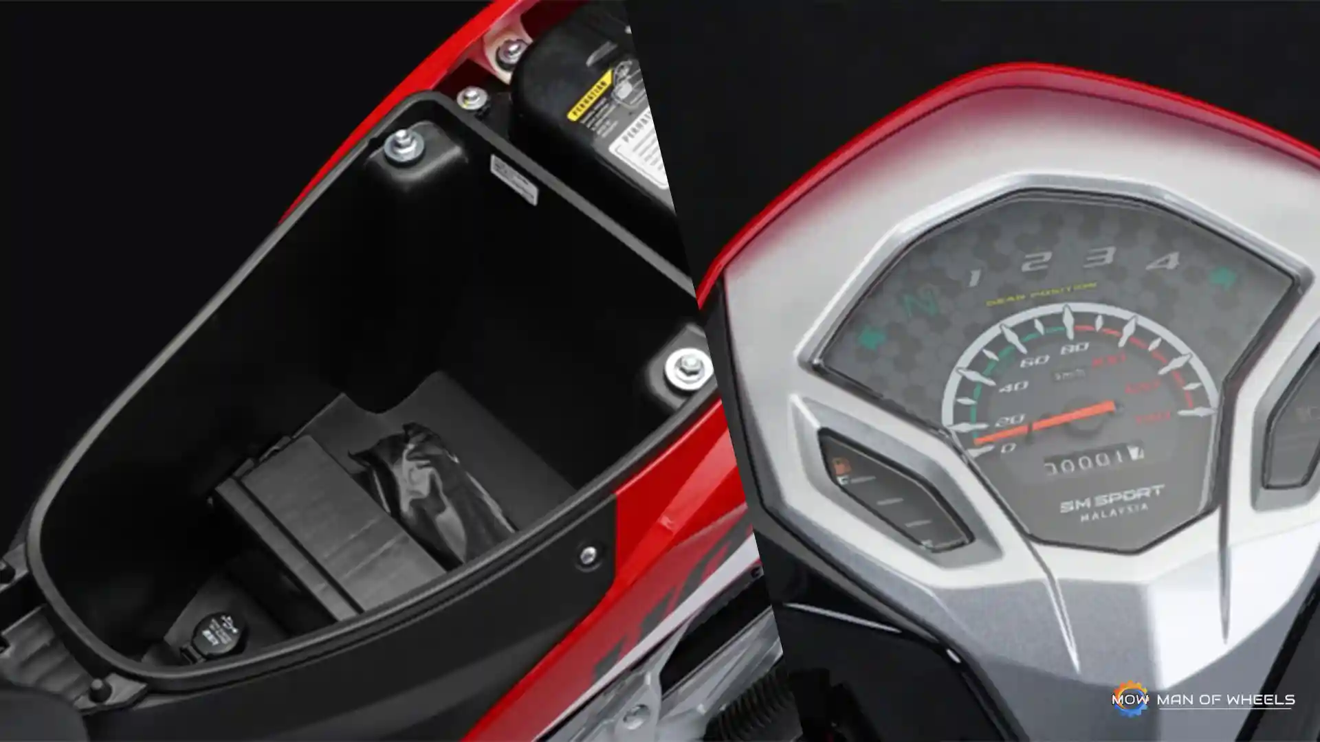 Bebek Sporty SM Sport 110R Ini Tampilannya Mirip Revo Lawas