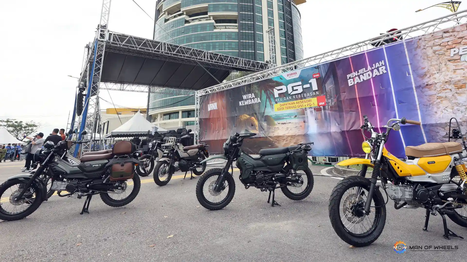 Saingan CT125, Motor Bebek Petualang Yamaha PG-1 Resmi Dirilis