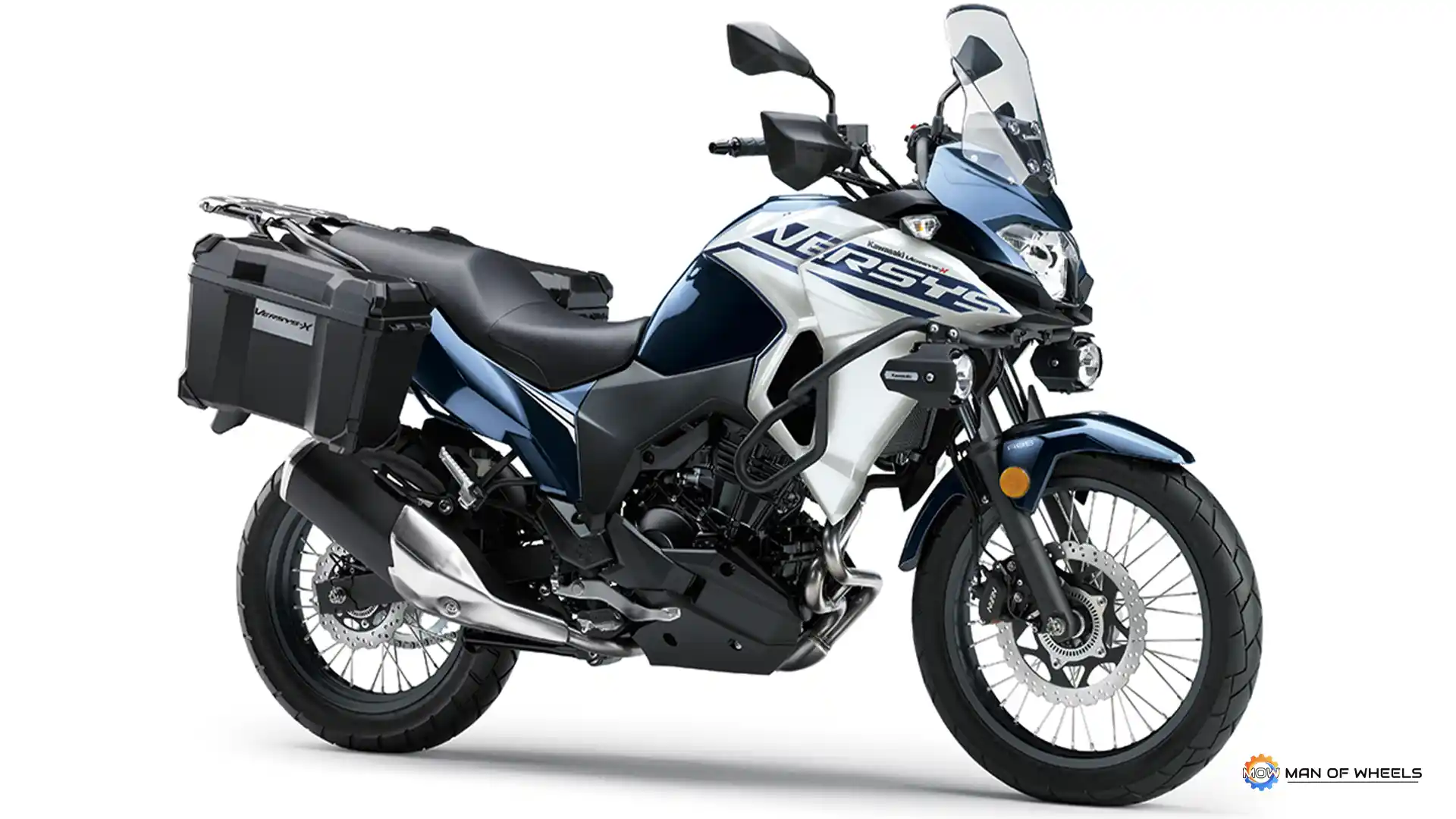 Warna Biru-Putih, Motor Touring Kawasaki Versys-X 250 Ada yang Baru