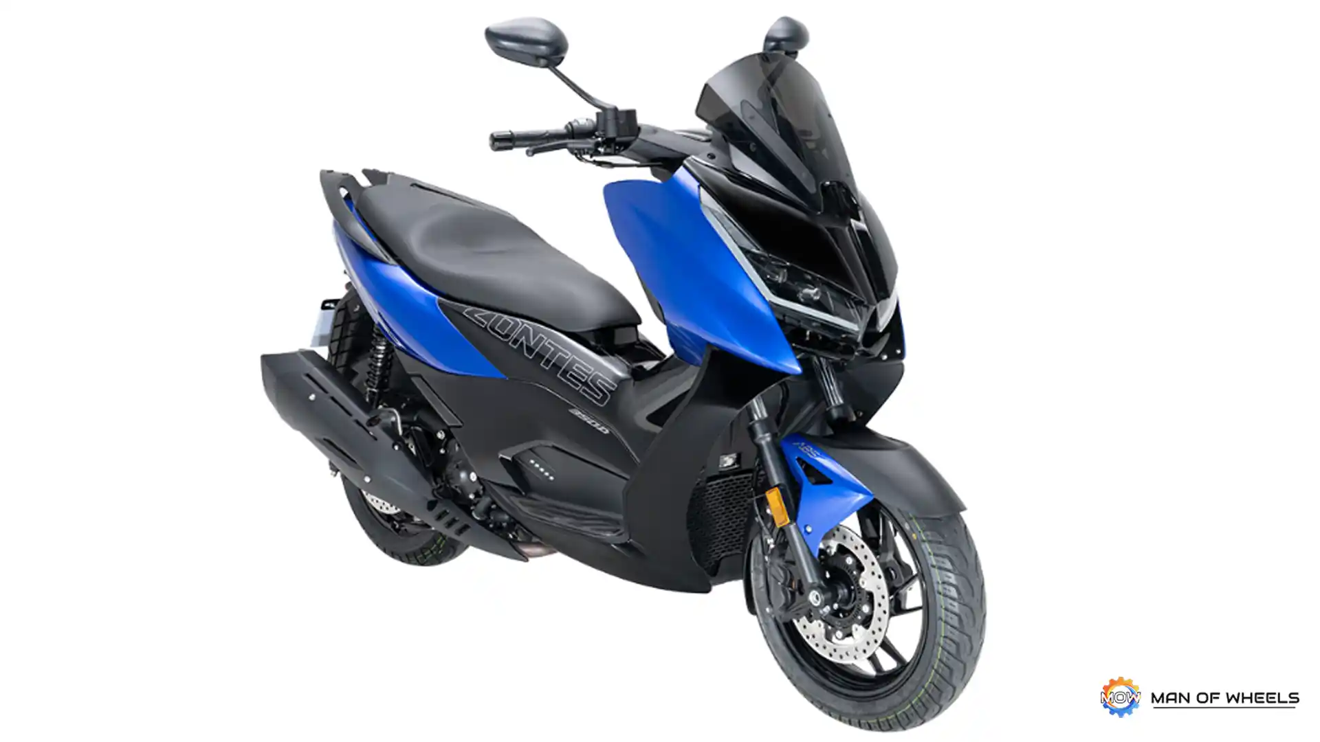 Zontes 350D Meluncur dengan Tampang Sangar Mesin 350cc