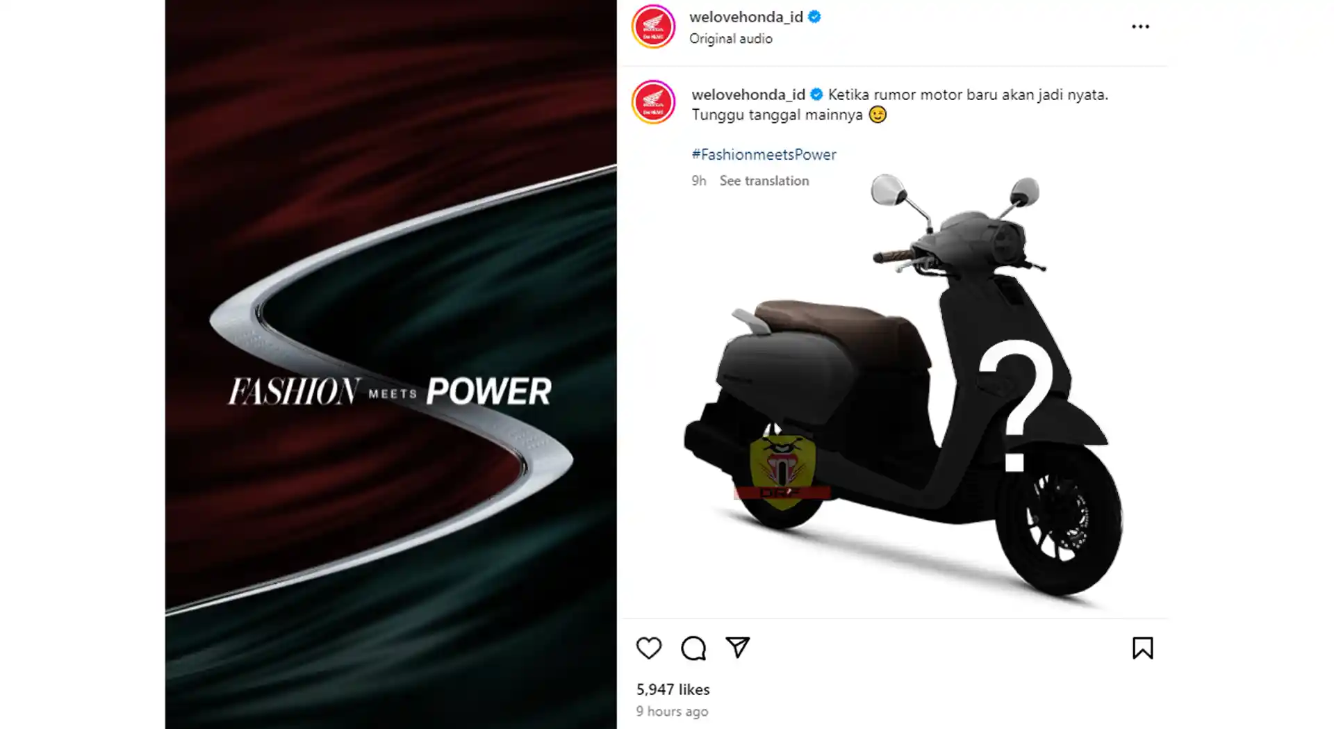 AHM Posting Sebuah Teaser Rencana Peluncuran Motor Baru, Akankah Honda Stylo 160?