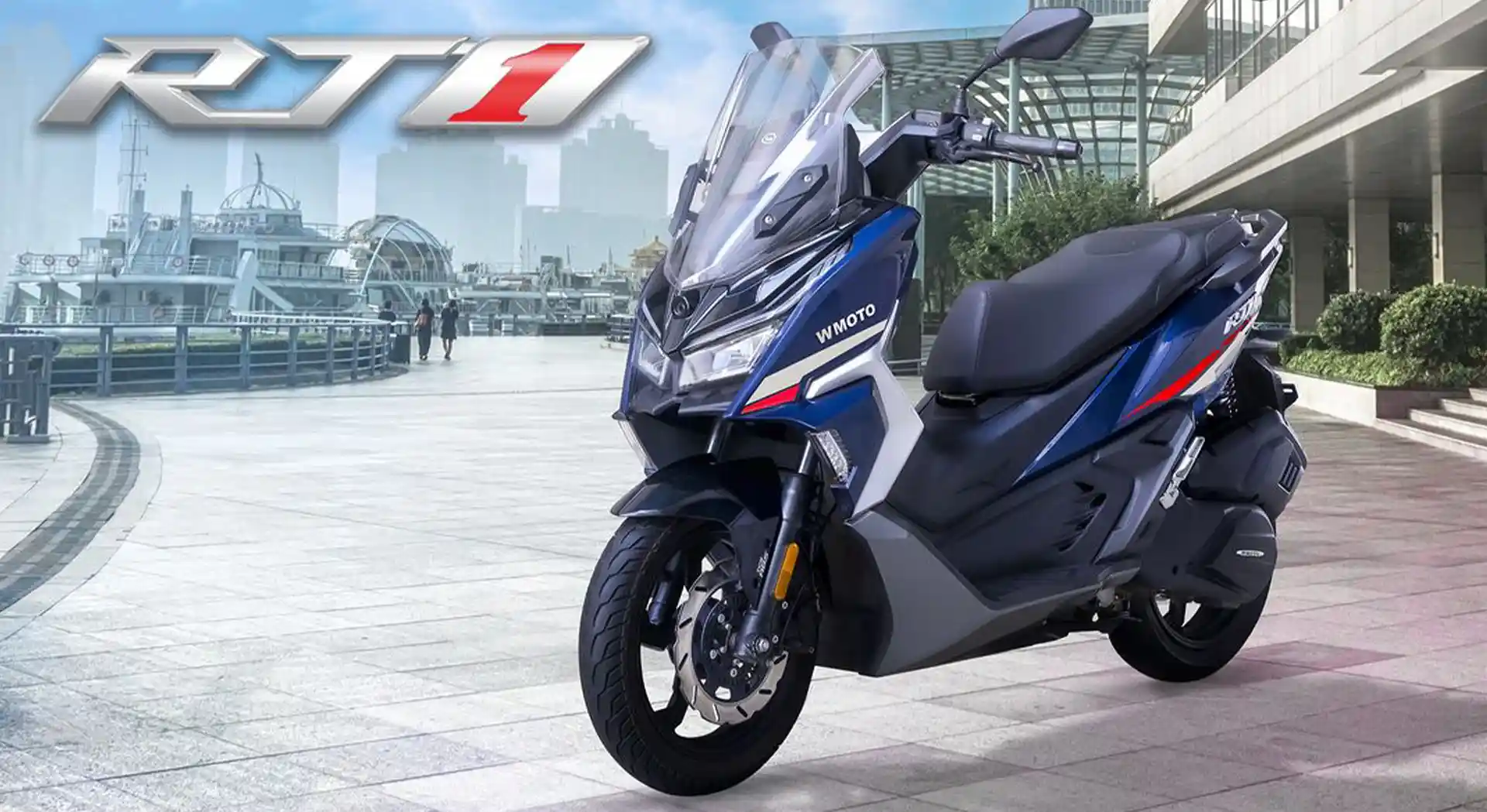 Siap Lawan PCX dan NMax? WMoto Luncurkan Skutik Gambot RT1 Model 2024