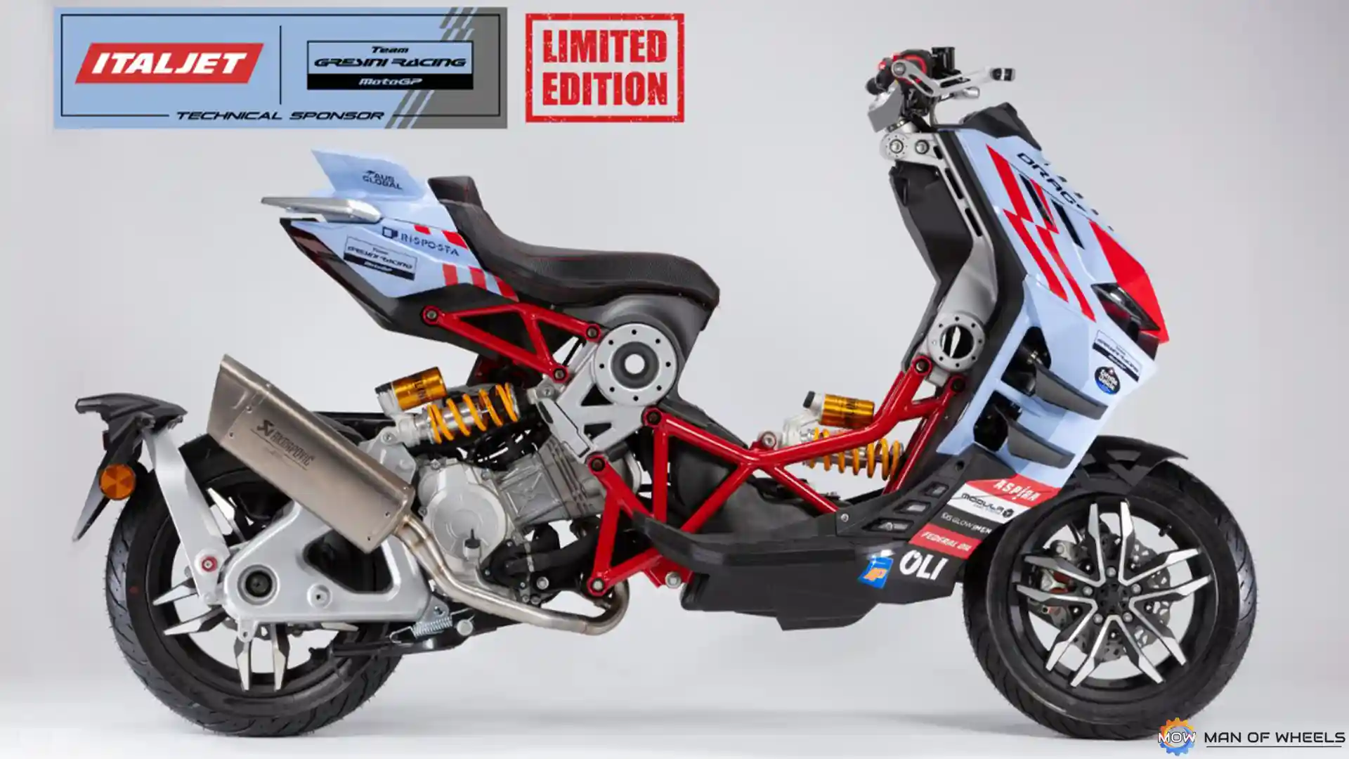 Italjet Dragster Gresini Edition : Cuma Ada 75 Unit, Segini Harga Edisi Terbatasnya!