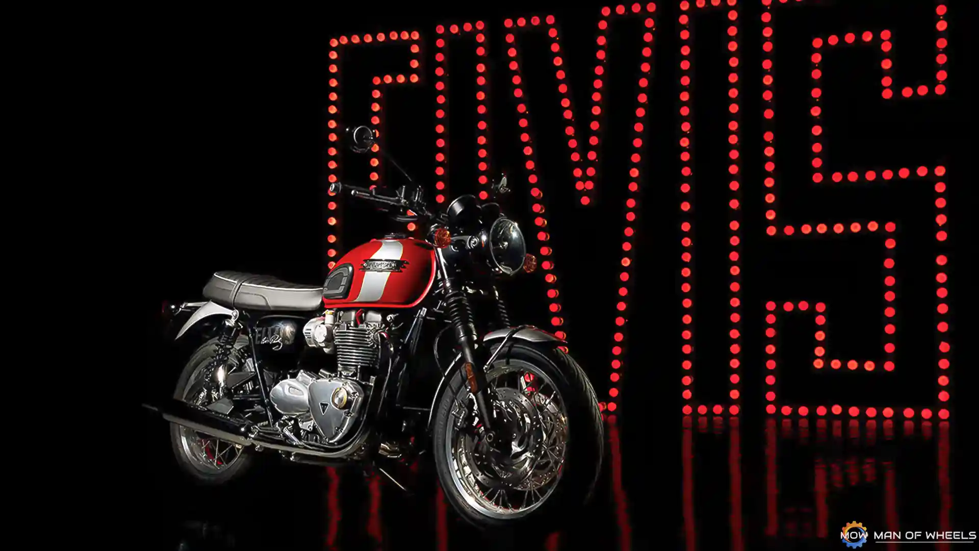 Untuk Penghormatan "The King of Rock & Roll", Triumph Bonneville T120 Elvis Presley Edition