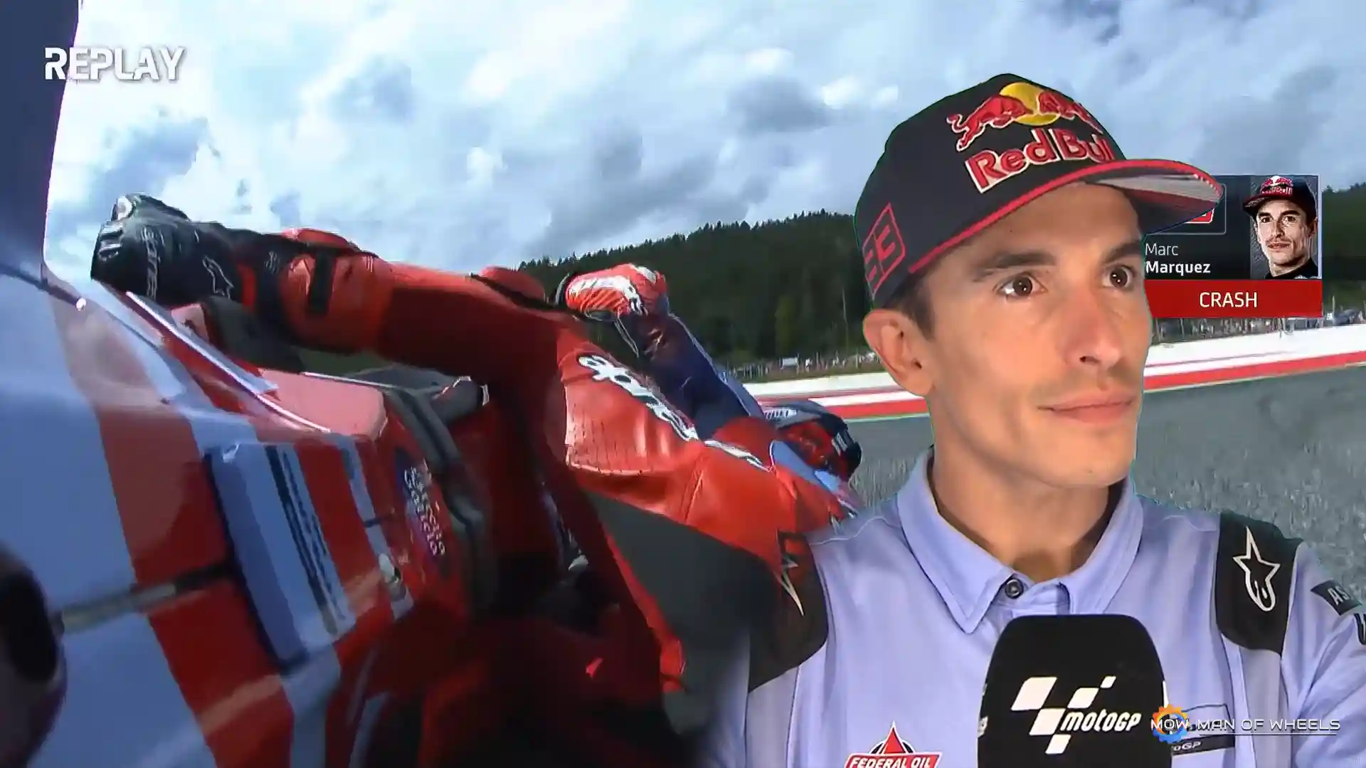 Ingin Kejar Pecco, Alasan Marc Marquez Jatuh di Sprint