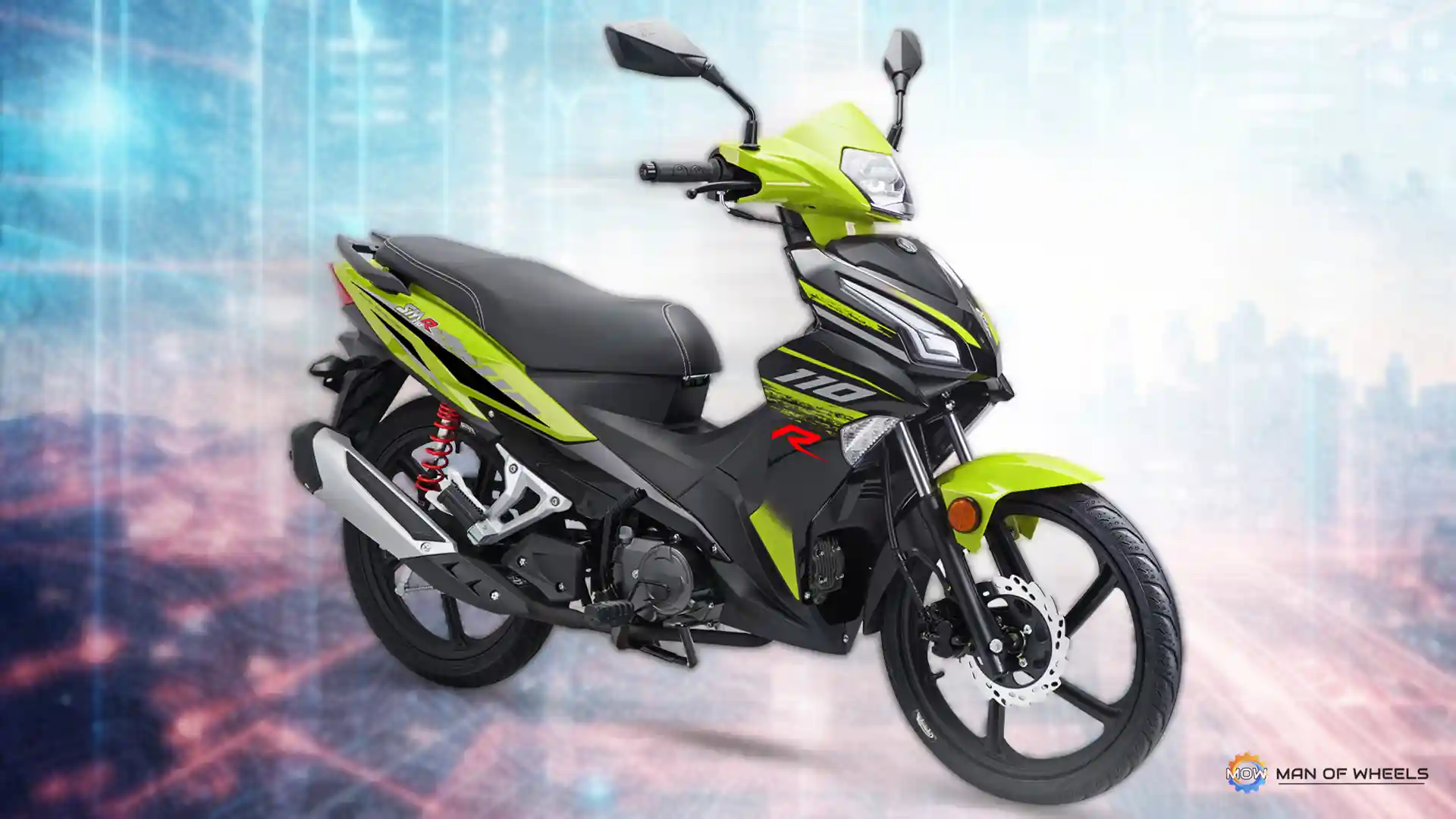 Bebek Sporty SM Sport 110R Ini Tampilannya Mirip Revo Lawas