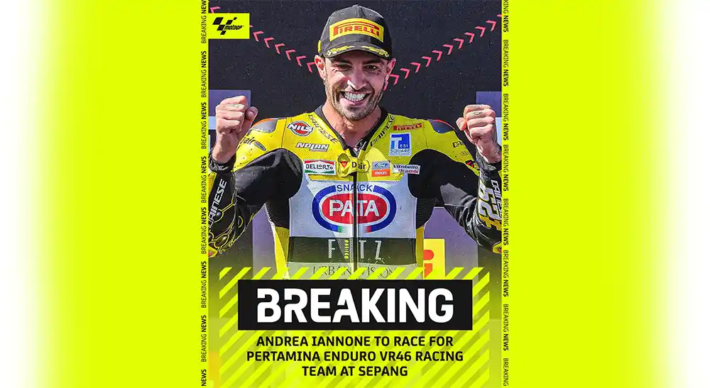 Balik ke MotoGP! Andrea Iannone Ditunjuk, Gantikan Diggia yang Jalani Operasi