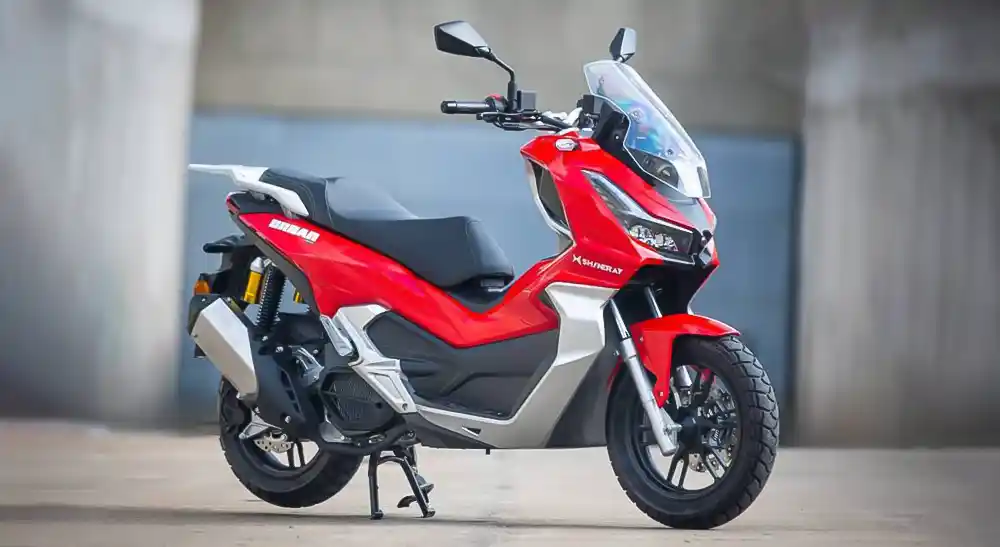 Skutik Adventure Baru Shineray Urban 150, Mirip ADV160 Jarak Tempuh 472 Km