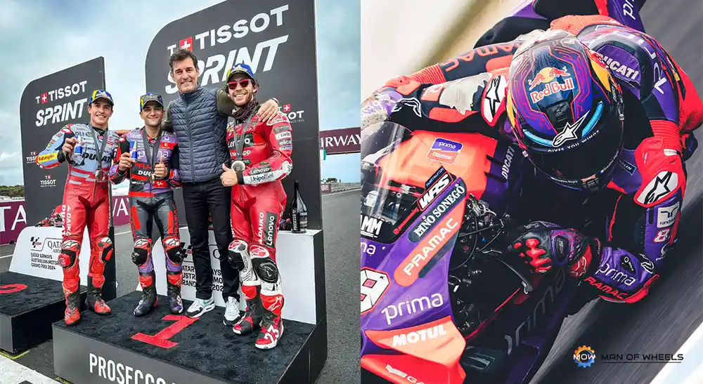 Sprint MotoGP Australia 2024 : Marc Marquez Salip Pecco Bagnaia, Jorge Martin Juara!