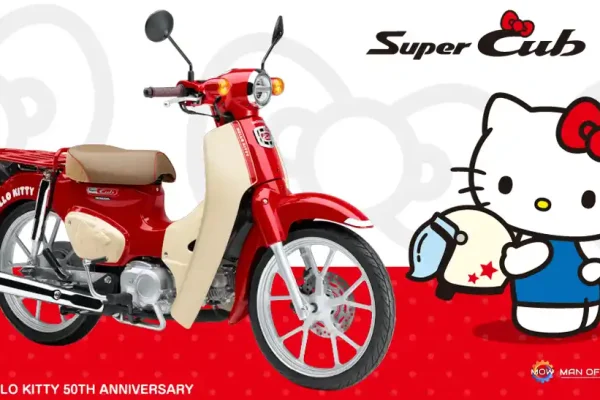 Honda Super Cub Edisi Hello Kitty, Rayakan Ultahnya yang ke-50 Tahun Honda Super Cub Edisi Hello Kitty, Rayakan Ultahnya yang ke-50 Tahun