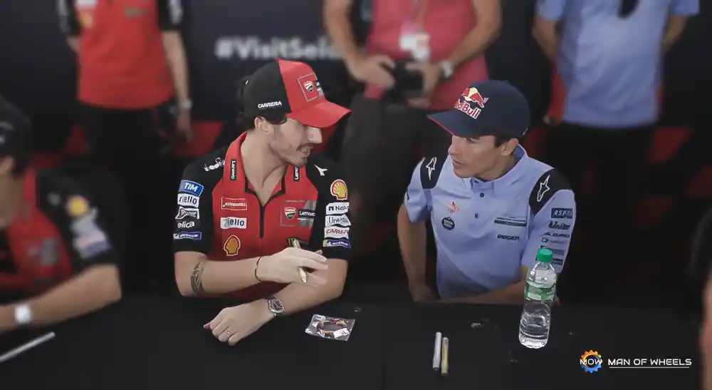 Setim dengan Pecco, Marc Marquez Siap Mencetak Sejarah Baru di Ducati Lenovo