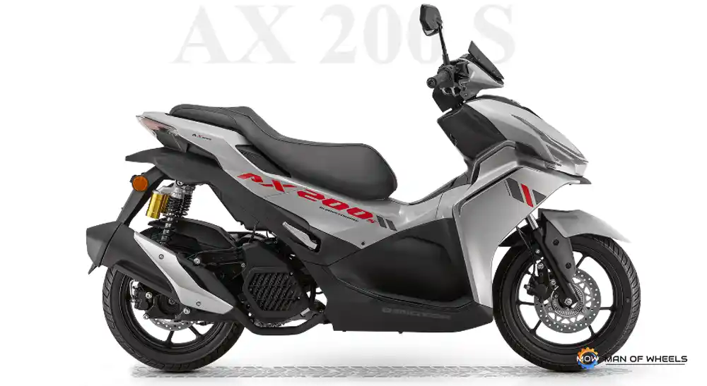 QJ Motor AX200S : Skutik Mirip Aerox Muncul di EICMA 2024, Mesin Lebih Gede!