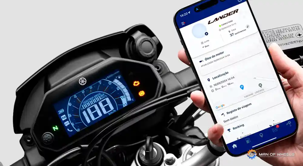 Motor Petualang Yamaha Nova Lander 2025, Bentuk Modern Bisa Nyambung ke HP
