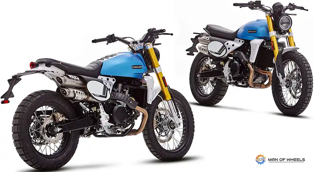 Motor Scrambler Asal Italia Fantic Caballero 500, Mesin 1 Silinder Cakep Nih..!
