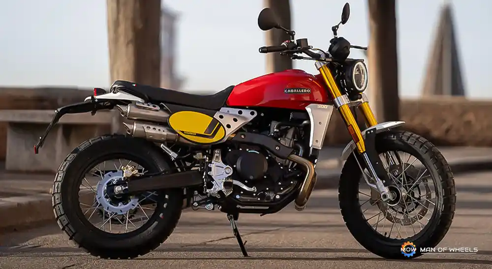 Motor Scrambler Asal Italia Fantic Caballero 500, Mesin 1 Silinder Cakep Nih..!