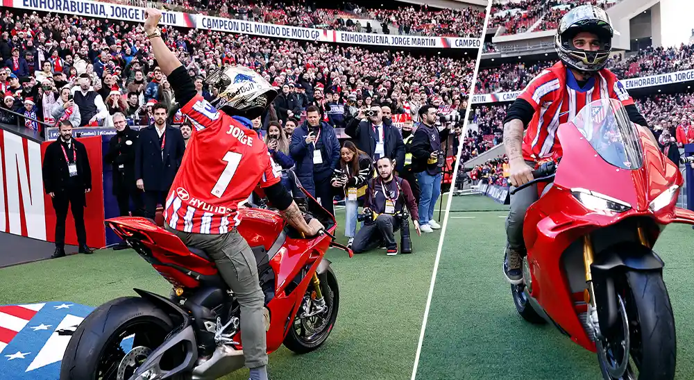 Perpisahan Jorge Martin dengan Prima Pramac Ducati di Riyadh Air Metropolitano