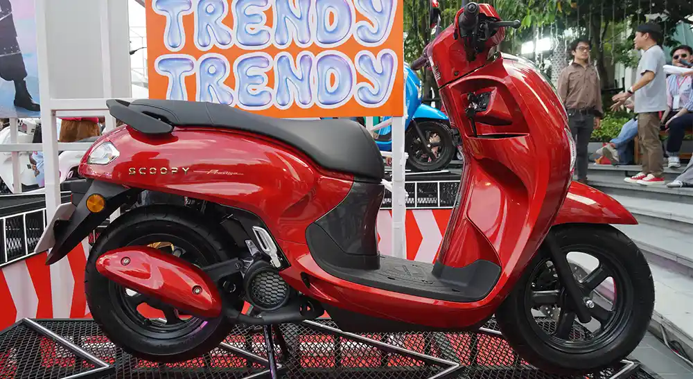 New Honda Scoopy Meluncur, Pilihan Warna Simpel Elegan Harga Mulai Rp 23 Jutaan