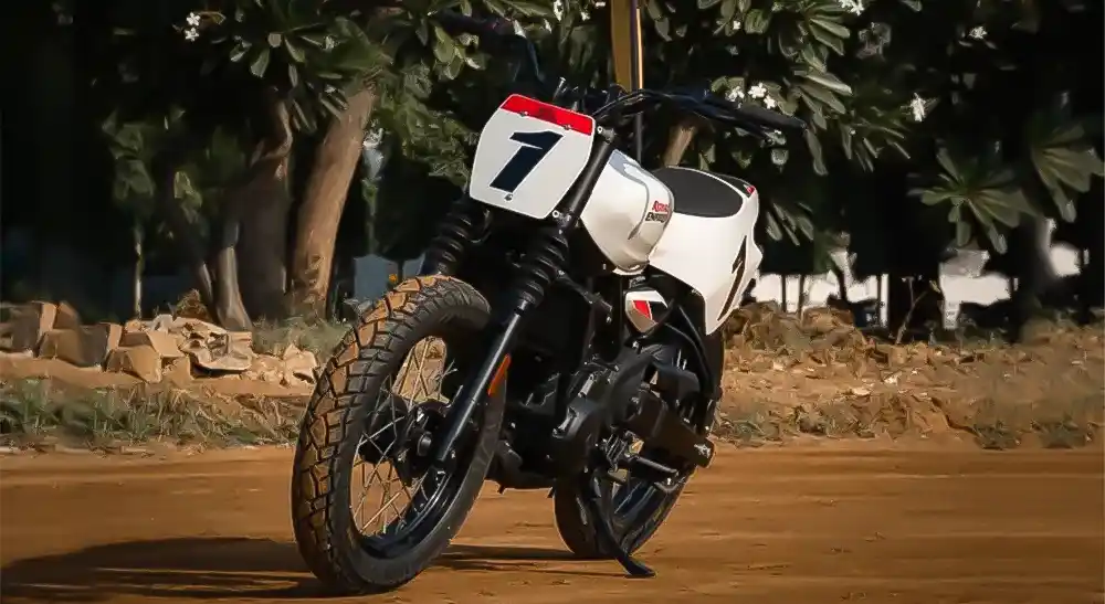 Motor Edisi Khusus Royal Enfield FT450, Dirombak Jadi Flat Tracker..!