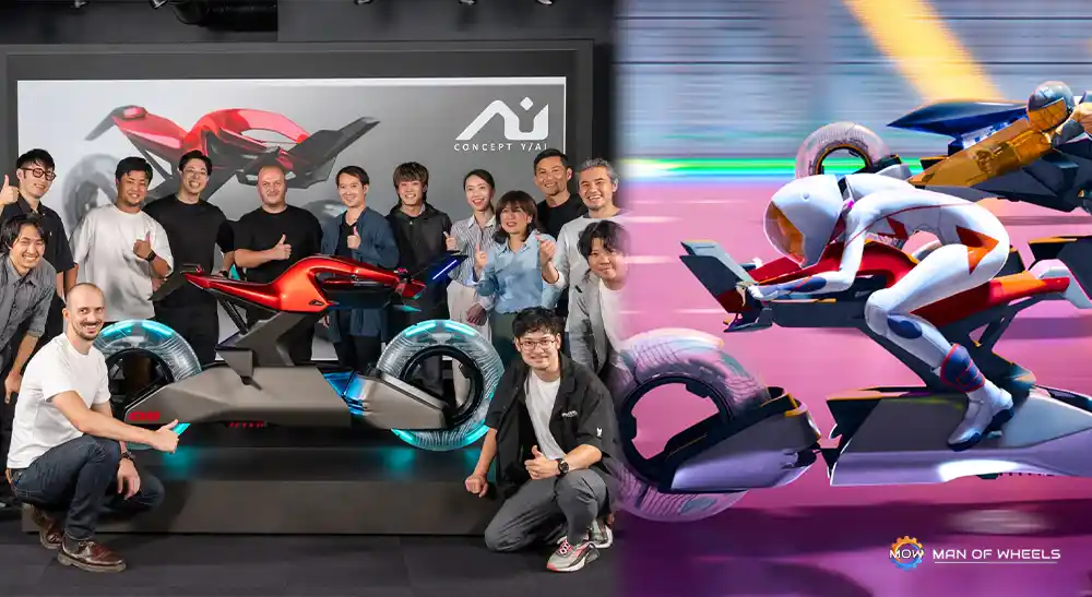 Motor Konsep Yamaha Y/AI Dikenalkan, Bentuk Futuristik Seperti Cyberpunk