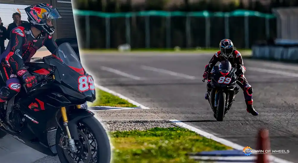 Terpantau Jorge Martin Tengah Latihan dengan Motor Aprilia RSV4!
