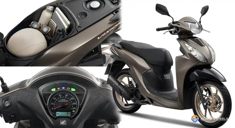 Honda Vision 110 2025: Skutik Baru Mirip Spacy, Bagasi Gede Pakai Rangka eSAF!