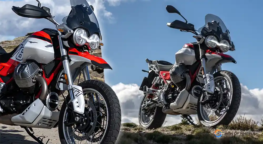 Warna Khusus Moto Guzzi V85TT Rosso Fuji, Pakai Mesin V-Twin Melintang