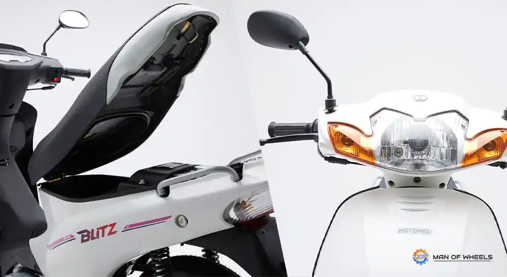 Motor Bebek Terlaris Motomel Blitz 110 Ini Roda Belakangnya Kok Kecil?