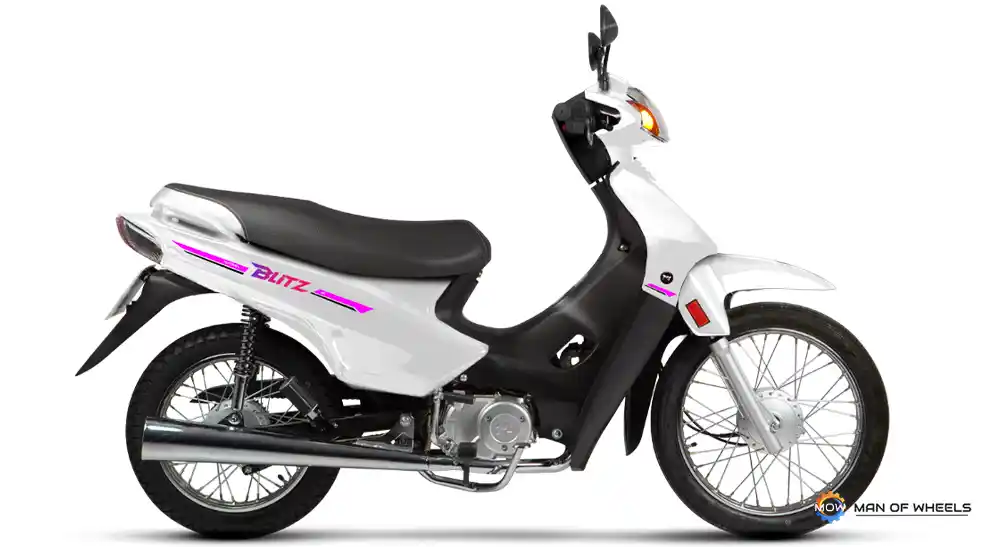 Motor Bebek Terlaris Motomel Blitz 110 Ini Roda Belakangnya Kok Kecil?