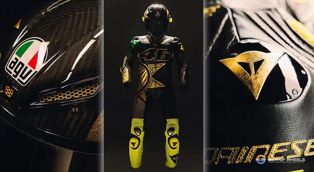 Dainese Meluncurkan Perlengkapan Balap Nan Mewah 'Vale46' untuk Dijual Bebas