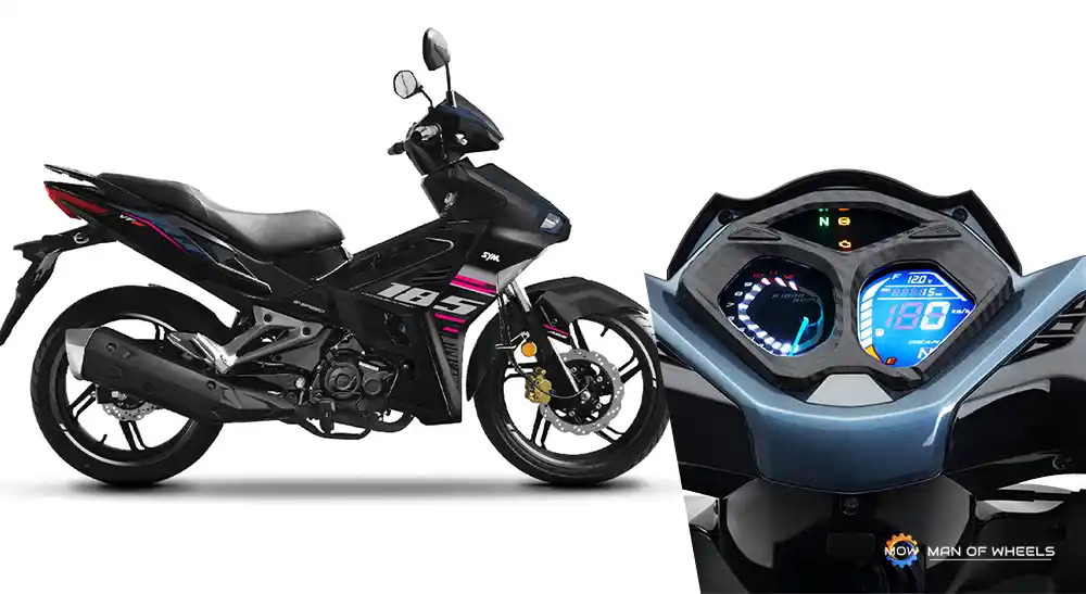 Tampang Garang, Motor Bebek Sport SYM VF185 2025 Punya Mesin Gede!