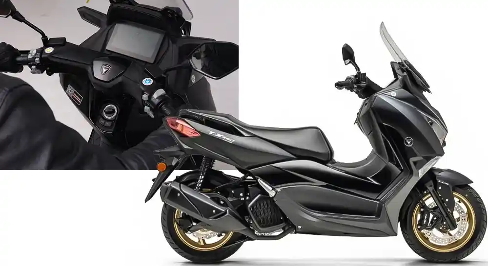 Skutik Bongsor Tianying TX150 2025, Mirip XMAX Tapi Harga Lebih Murah dari NMax!