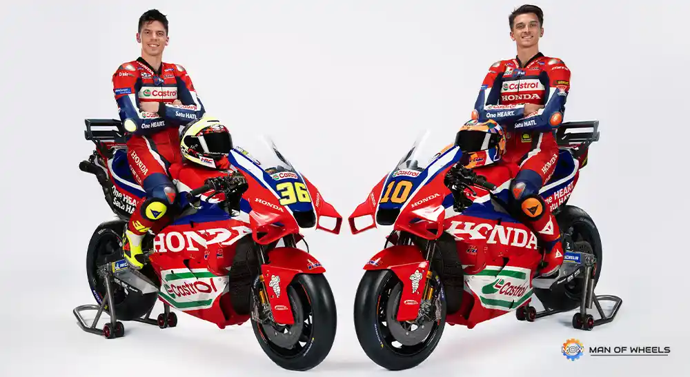 Giliran Tim Honda HRC Castrol untuk MotoGP 2025 Meluncur, Liverynya Menyala!