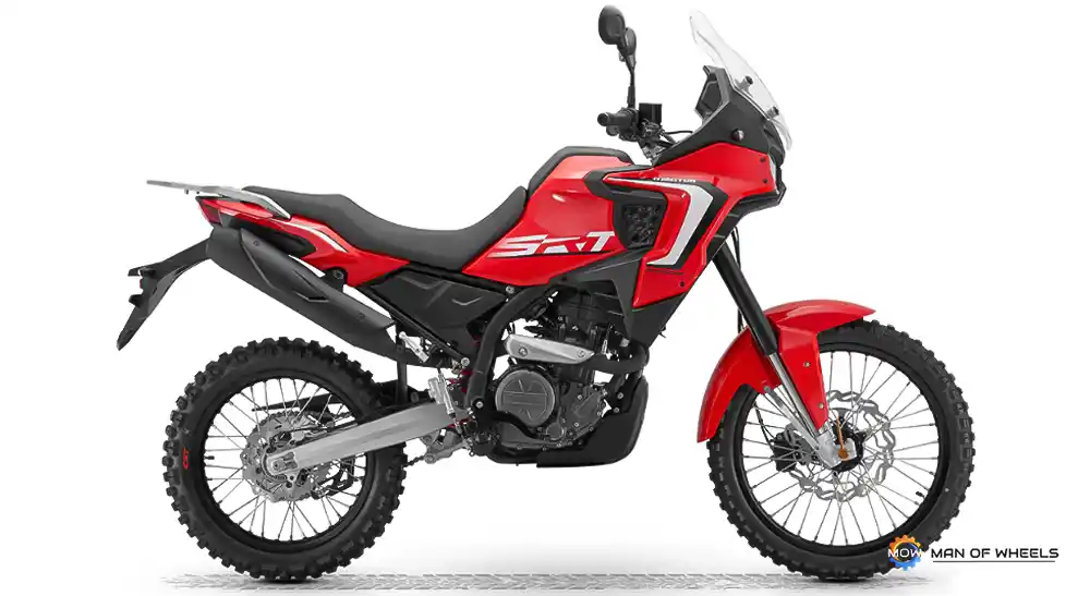 Motor Baru QJMotor SRT 300 DX Bergaya Petualang Meluncur, Mirip Enduro Veloce?