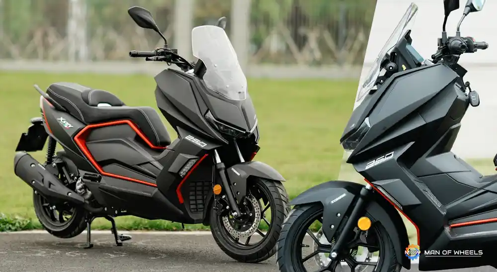 Taro RON 250 Meluncur Sebagai Skutik Bongsor Sporty, Lawan XMax dan Forza!
