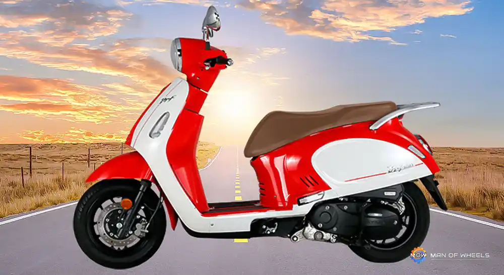 Skutik Baru Dayang VRF150 Tampilan Retro, Bodi Bantet Harga Rp 23 Jutaan
