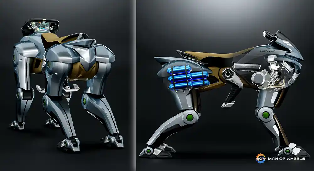 Kawasaki Corleo Concept: Kendaraan Konsep yang Berkaki 4 Seperti Anjing!