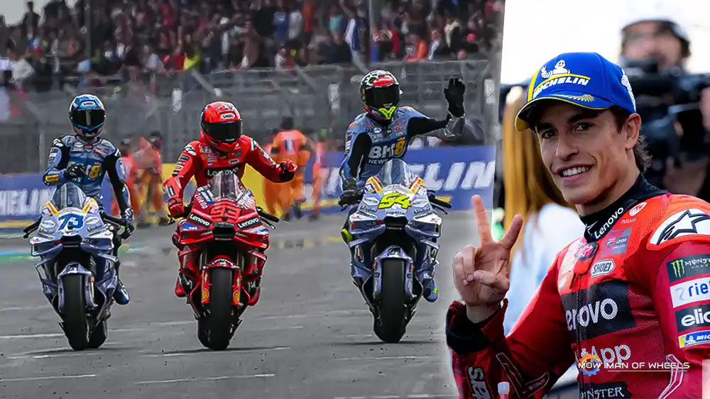 Sprint MotoGP Prancis 2025: Duel Marc Marquez vs Fabio Quartararo, Gresini Double Podium