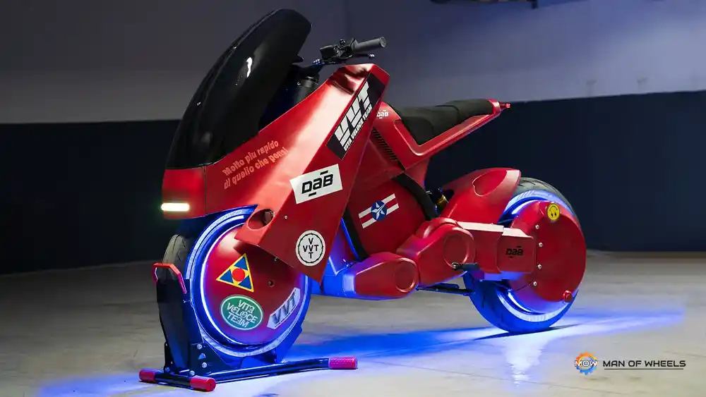DAB Motors 1α Sebuah Motor Listrik yang Terinspirasi dari Anime Akira